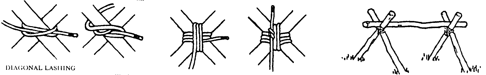 Diagonal Lashing